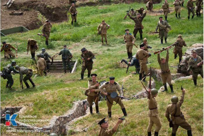 На Сапун-горе показали историческую реконструкцию 