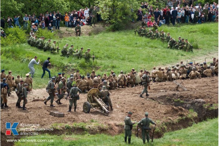 На Сапун-горе показали историческую реконструкцию 