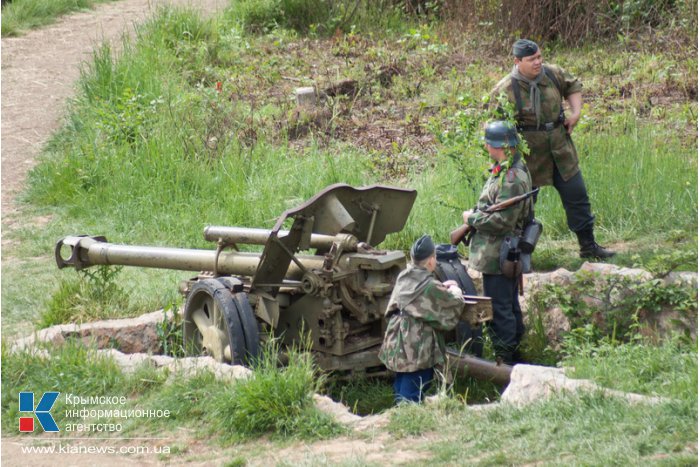 На Сапун-горе показали историческую реконструкцию 