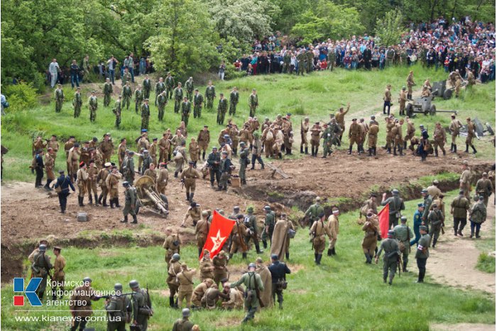 На Сапун-горе показали историческую реконструкцию 