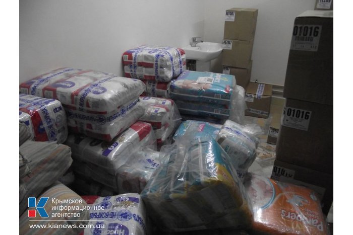 Дом ребенка в Симферополе получил гуманитарную помощь из Подмосковья 