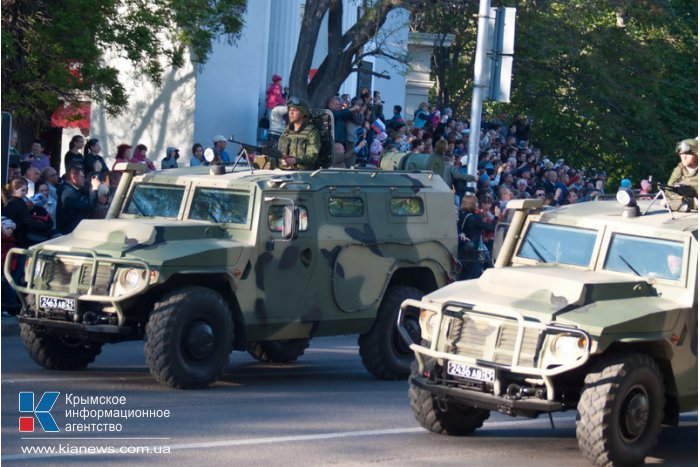 В Севастополе состоялась репетиция парада Победы