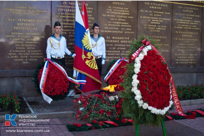 В Севастополе провели мемориальный час