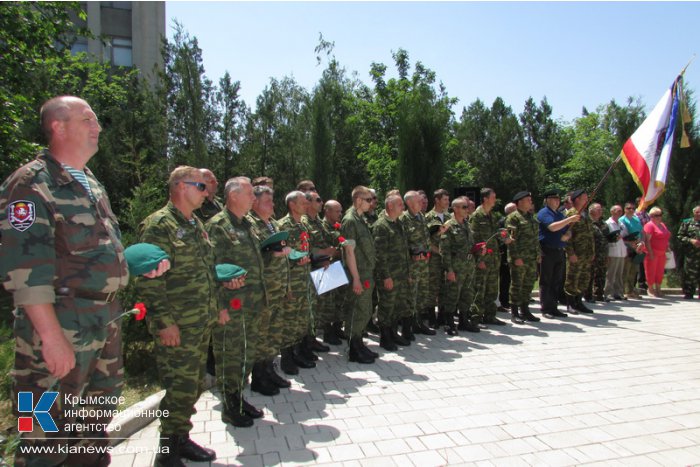 В Бахчисарае открыли памятник пограничникам, погибшим в Афганистане