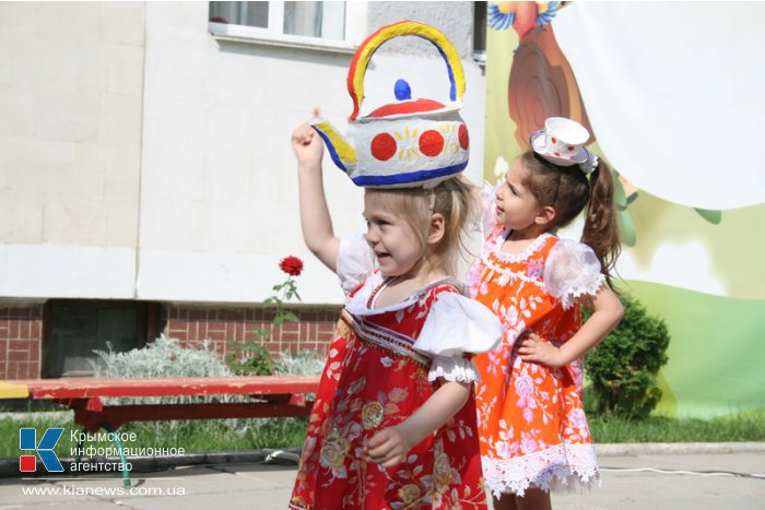 В детском саду Симферополя отметили День России