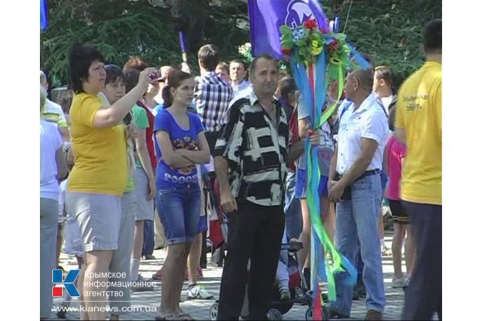 В Феодосии День России отметили кроссом поколений