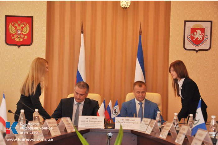 Совмин Крыма подписал соглашение о сотрудничестве с Иркутской областью