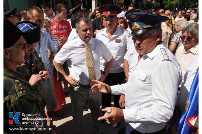 Глава крымского парламента с рабочим визитом посетил Кировский район