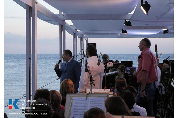 В Ялте состоялся концерт «Симфония чистого берега»
