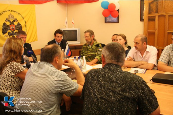 Аксенов возглавил крымское отделение Российского военно-исторического общества