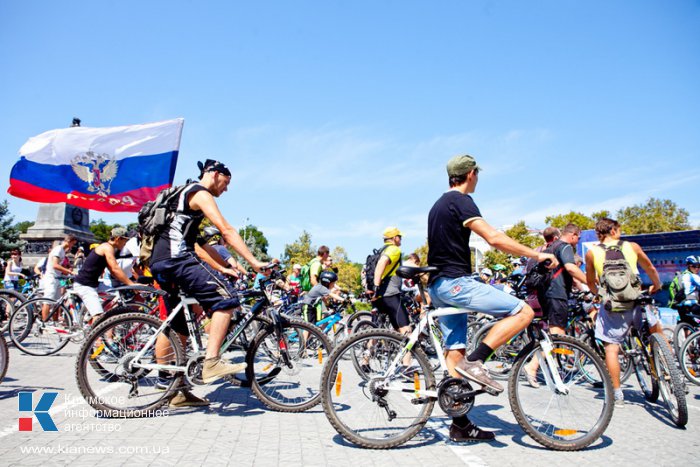 В Севастополе состоялся велопробег