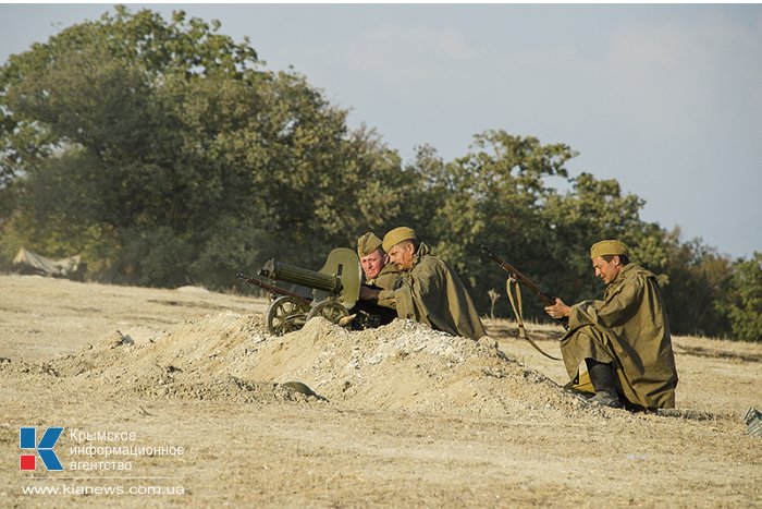 Крымский военно-исторический фестиваль завершился масштабными реконструкциями