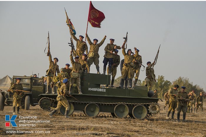 Крымский военно-исторический фестиваль завершился масштабными реконструкциями