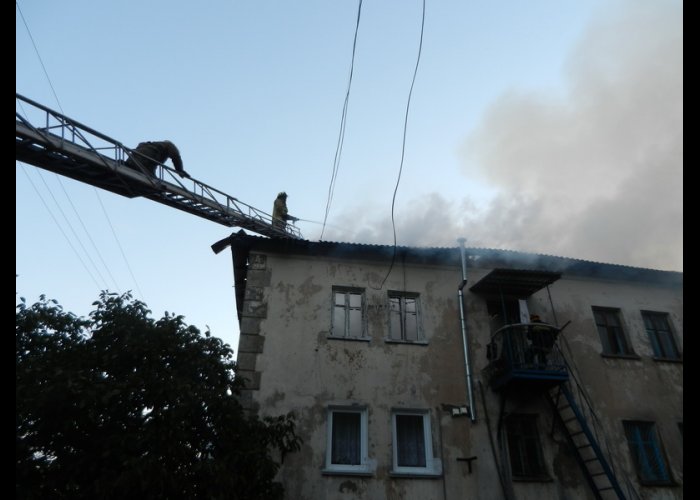 В Гаспре из-за пожара эвакуировали 65 человек