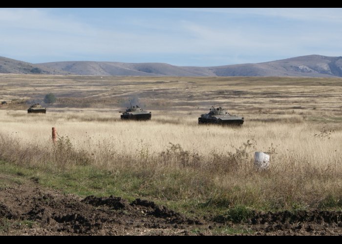 На Ангарском перевале проходят занятия по боевой подготовке