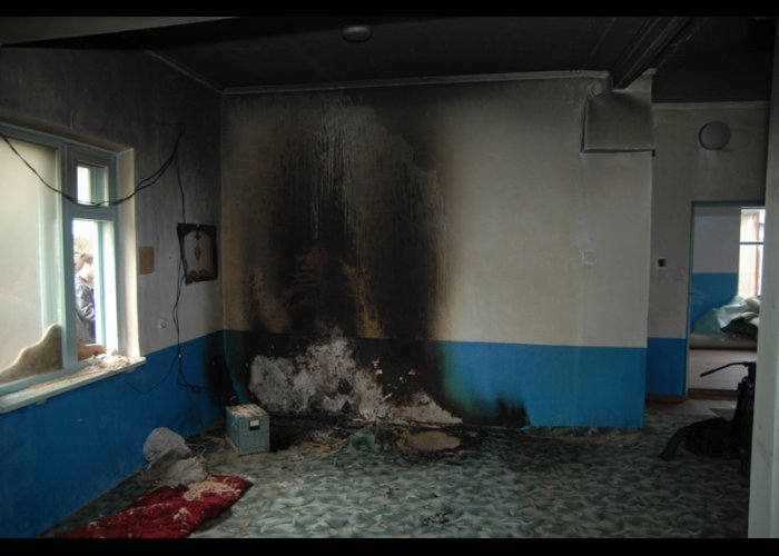 В Красногвардейском районе случился пожар в мечети