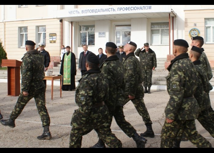 Крымские морпехи отправились на международные учения