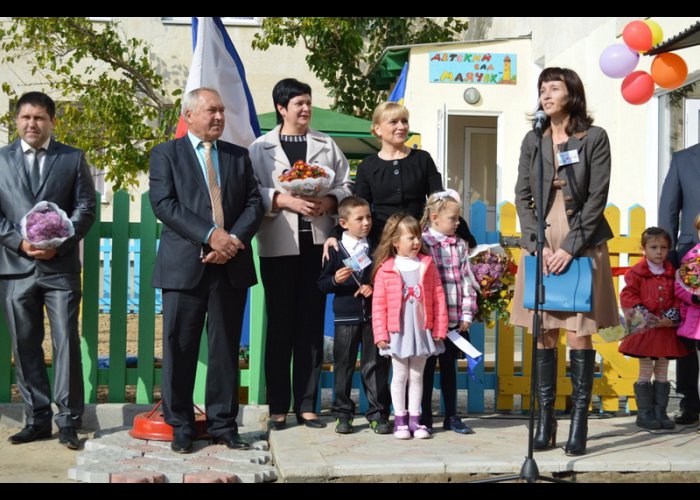 В Черноморском районе открылся новый детсад