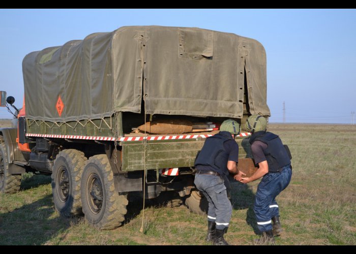 В Армянске обезврежены 52 боеприпаса времен ВОВ