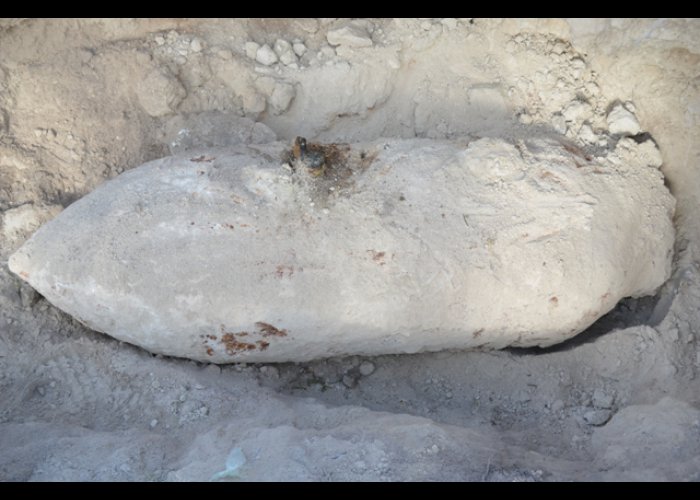 В Севастополе нашли бомбу времен войны весом 1 тонну