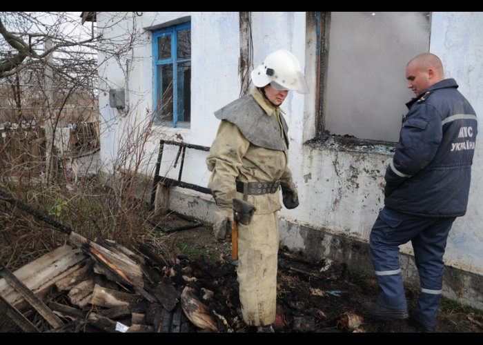 В Красноперекопском районе двое погибли на пожаре