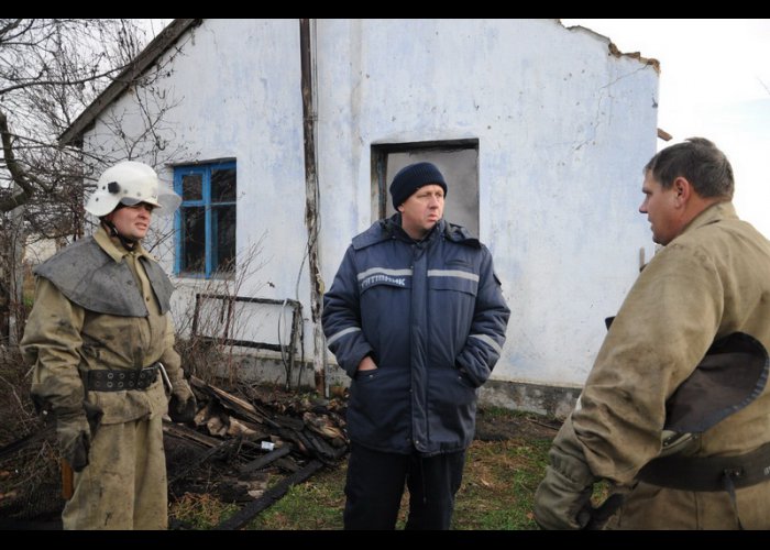 В Красноперекопском районе двое погибли на пожаре