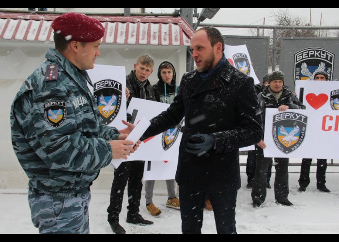 Симферопольцы встали на защиту «Беркута»