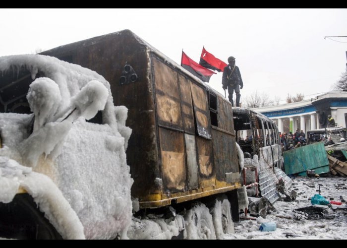 Противостояние в Киеве в фотографиях