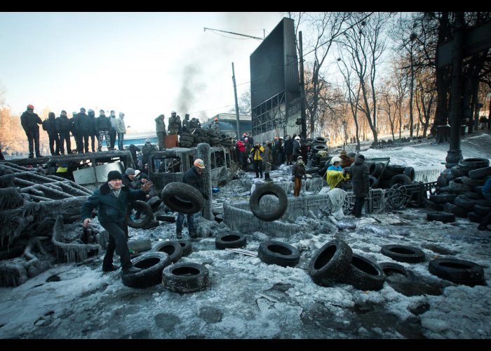 Новые баррикады в Киеве