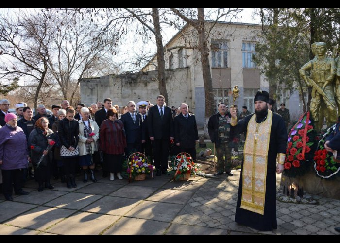 В Сакском районе отметили годовщину вывода войск из Афганистана