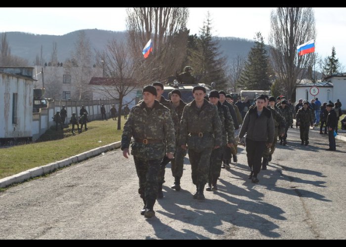 Военная часть в Перевальном заблокирована