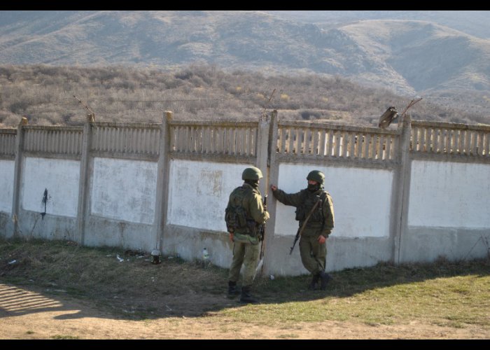 Военная часть в Перевальном заблокирована