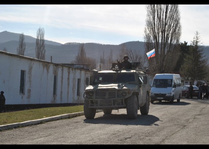 Военная часть в Перевальном заблокирована