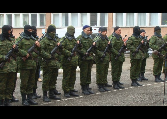 Второе подразделение армии Крыма приняло присягу