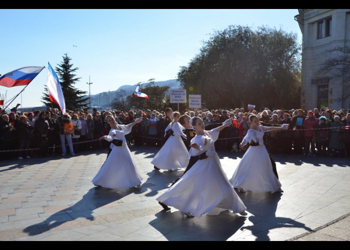 В Ялте прошел концерт в поддержку референдума