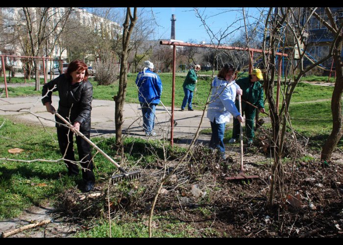 В Евпатории состоялась акция «Чистый город»