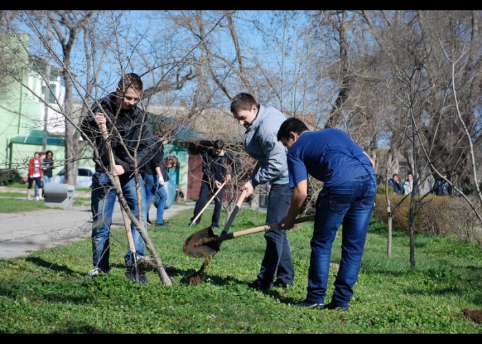 В Евпатории состоялась акция «Чистый город»