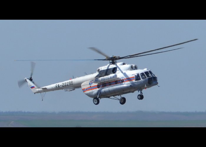 На дежурство в Крыму заступил вертолет Ми-8