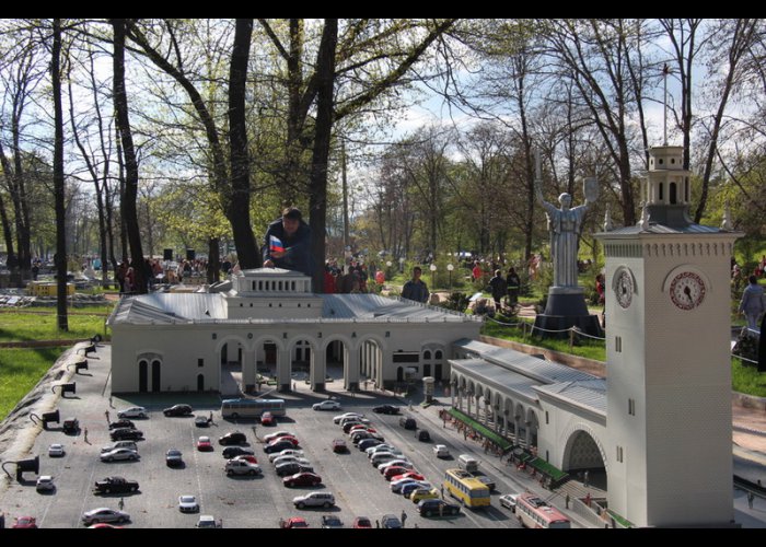 В парке миниатюр Бахчисарая отметили день освобождения города от фашистов