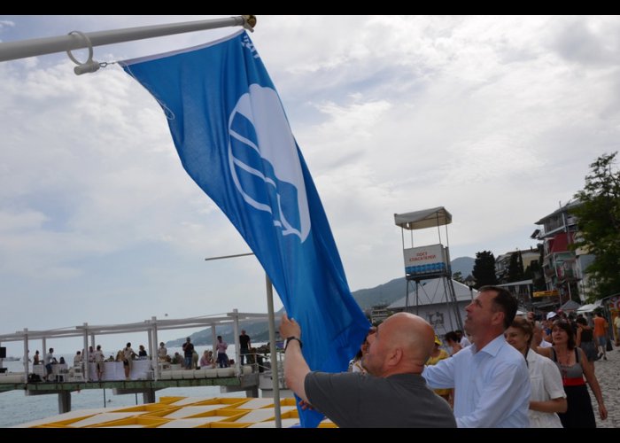 Пляжи ЮБК получили «голубые флаги»