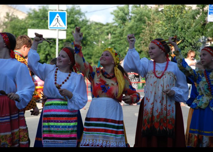 В Евпатории отметили День России 