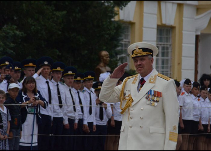 В Севастополе состоялся первый выпуск офицеров Нахимовского училища