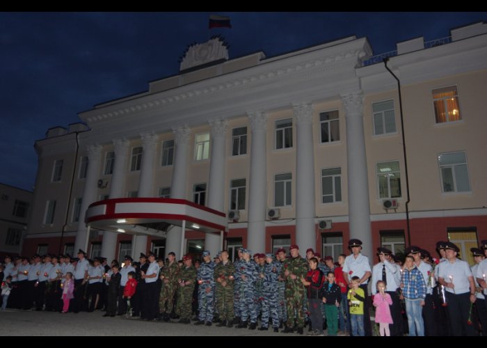 В Симферополе прошла акция «Завтра была война»