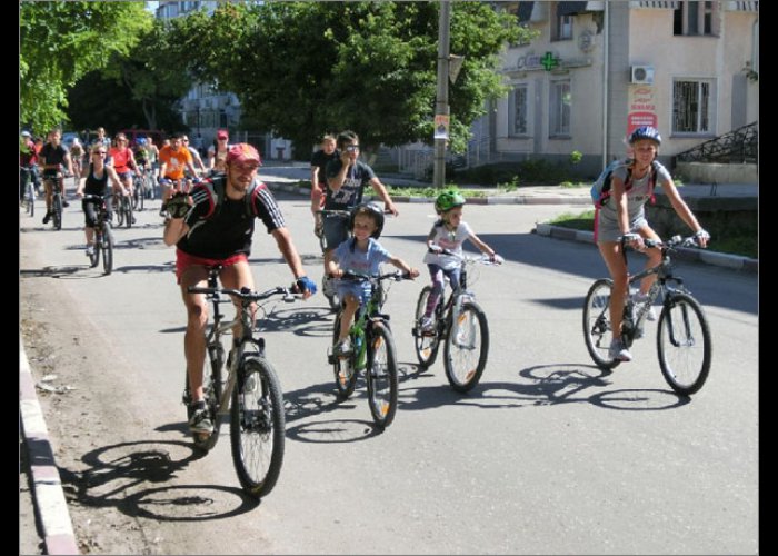 В Феодосии провели «Велодень»