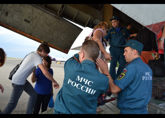 Из Крыма в Иваново вылетел самолет с беженцами