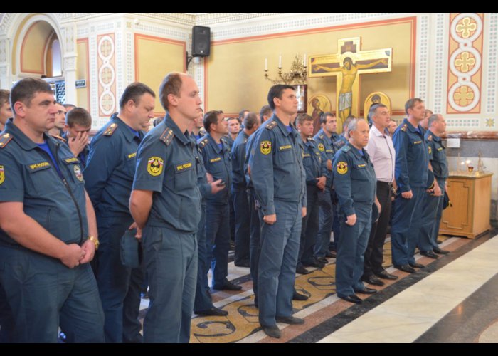 В Севастополе отслужили молебен в честь иконы Божьей Матери «Неопалимая Купина»