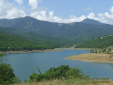 Осадки в Алуштинском регионе дали совсем небольшой приток воды Водохранилище, Осадки в Алуштинском регионе дали совсем небольшой приток воды