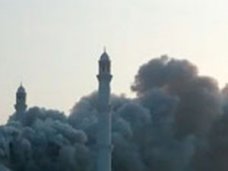 По факту пожара в мечети Сак начато уголовное производство Пожар, По факту пожара в мечети Сак начато уголовное производство