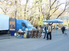 фото дня, В Симферополе готовятся к сельскохозяйственной ярмарке