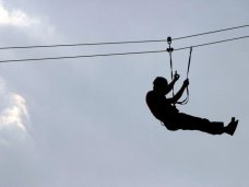 В Судаке натянут самый длинный в Украине троллей рекорд, В Судаке натянут самый длинный в Украине троллей